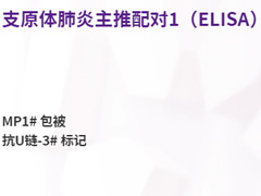 支原体肺炎主推配对1（ELISA）